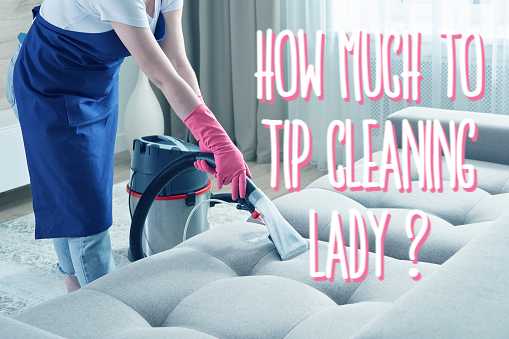 How Much To Tip Cleaning Lady