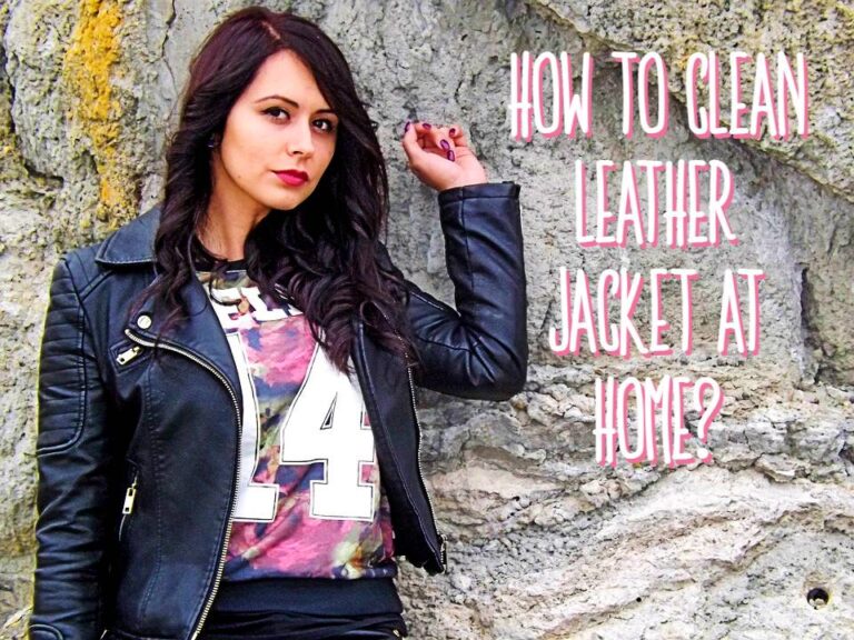 How to Clean a Leather Jacket at Home
